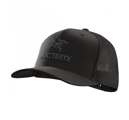 Arc'teryx Logo Trucker Hat  Accessoires Zwart