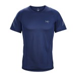 Arc'teryx Sarix SS M Heren Shirts & Tops Blauw