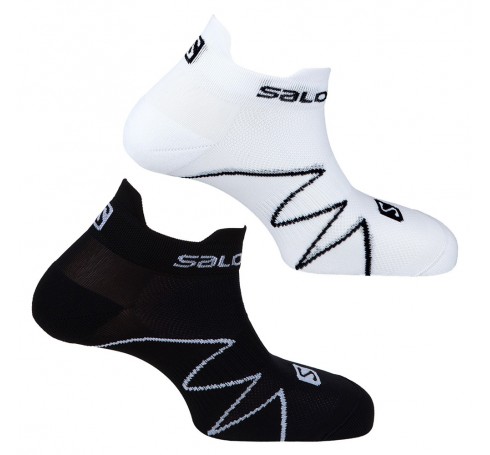 Socks XA Sonic 2 Pack  Sokken Zwart/Wit