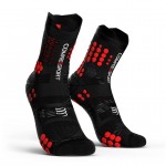 Compressport Racing Socks V3.0 Trail Uni Socks Zwart-rood