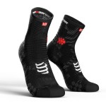 Compressport Racing Socks V3.0 Run High Uni Socks Zwart