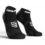 Compressport Racing Socks V3.0 Run Low Uni Sokken Zwart