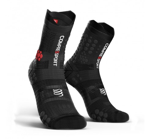 Compressport Racing Socks V3.0 Trail Uni Socks Zwart