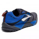 Brooks Cascadia 12 M Men Shoes Grijs/blauw