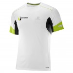 Agile SS Tee M - TEAM Heren Shirts & Tops Wit  