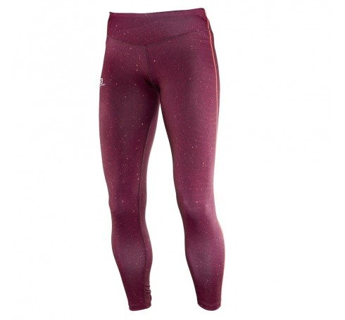 Elevate Long Tight W Women Trousers & Shorts Rood