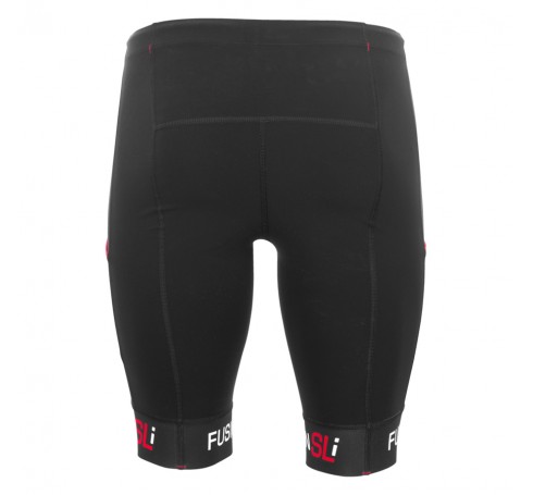 Fusion SLi Run Short Tights Pocket Uni Trousers & Shorts Zwart