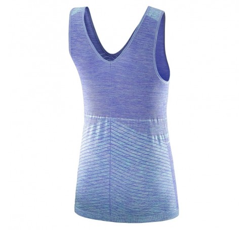 Elevate Move'on Tank W Women Shirts & Tops Paars/blauw