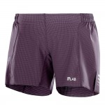 S-LAB Short 6 W Women Trousers & Shorts Paars  