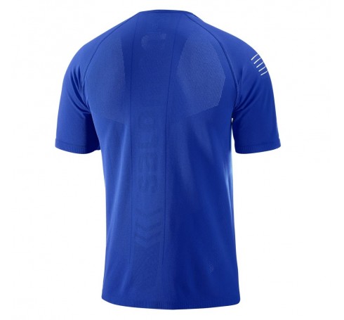 Sense Pro Tee M Heren Shirts & Tops Blauw