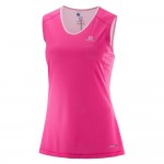 Trail Runner Sleeveless Tee W Dames Shirts & Tops Roze  
