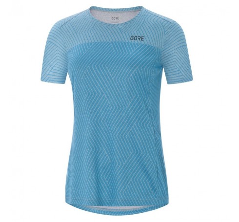Gore R3 Women Optiline Shirt Dames Shirts & Tops Blauw