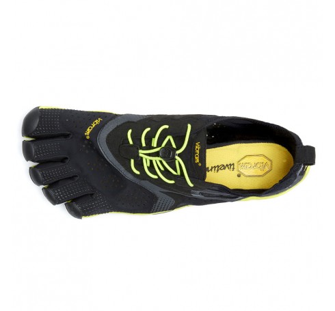 VFF V-Run Uni Shoes Zwart-geel