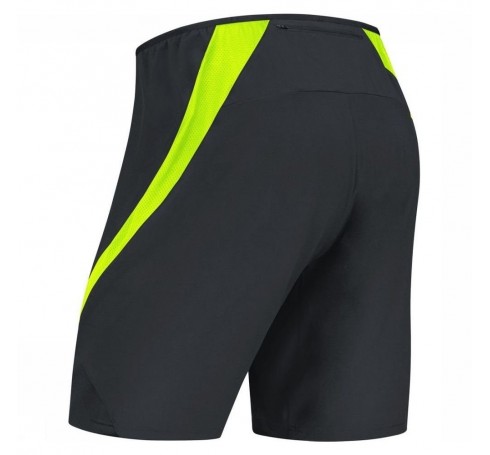 Gore R5 2in1 Shorts Men Trousers & Shorts Zwart