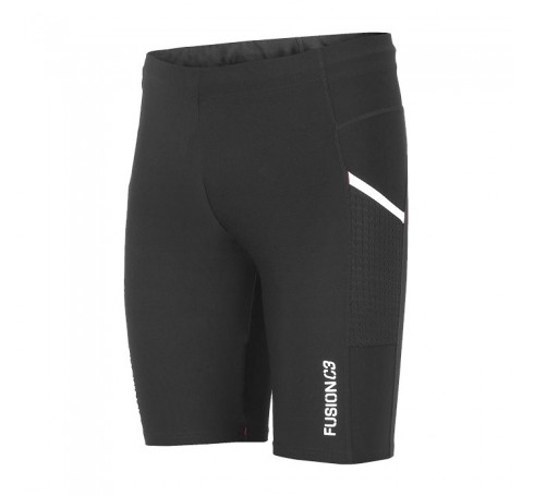 Fusion C3 Short Tight Pocket Uni Trousers & Shorts Zwart
