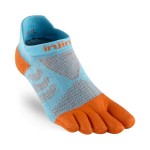 Injinji W Ultra Run NS Dames Sokken Oranje-blauw