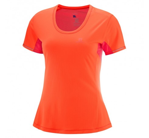 Agile SS Tee W Women Shirts & Tops Oranje