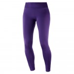Elevate Warm Tight W Women Trousers & Shorts Paars  