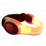 Bee Seen LED Safety Band  Trailrunning Rood