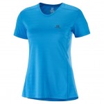 XA Tee W Dames Shirts & Tops Blauw