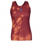 Scott W's Kinabalu Run Tank Dames Shirts & Tops Oranje