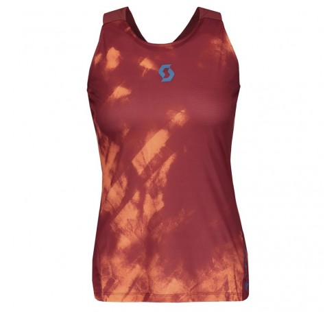 Scott W's Kinabalu Run Tank Women Shirts & Tops Oranje