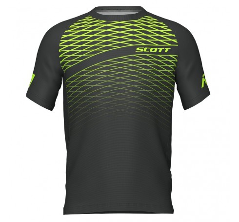 Scott RC Run Shirt Heren Shirts & Tops Zwart