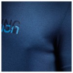 Agile Graphic Tee M Men Shirts & Tops Blauw