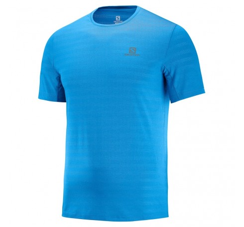 XA Tee M Heren Shirts & Tops Licht blauw