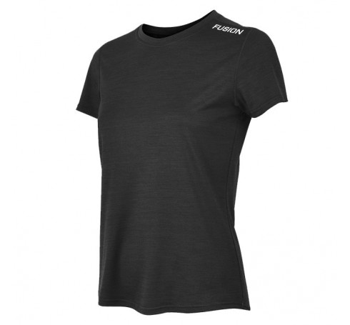 Fusion WMS C3 T-Shirt  Women Shirts & Tops Zwart