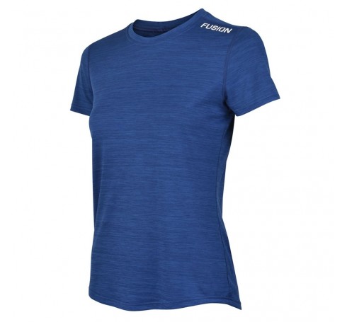 Fusion WMS C3 T-Shirt  Women Shirts & Tops Blauw