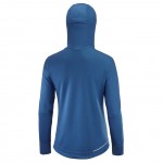Agile LS Hoodie W Women Shirts & Tops Blauw