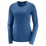 Agile LS Tee W Women Shirts & Tops Blauw