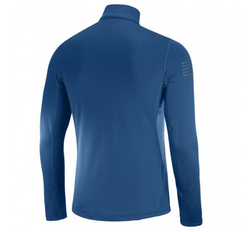 Grid Mid M Men Shirts & Tops Blauw