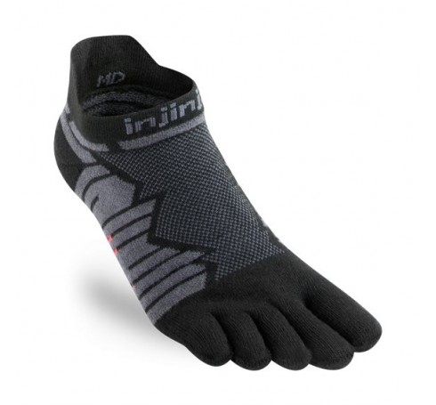 Injinji Ultra Run NS  Socks Zwart