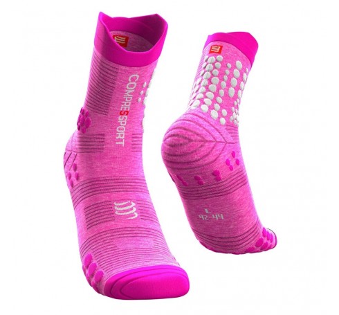 Compressport Pro Racing Socks V3.0 Trail  Socks Roze  