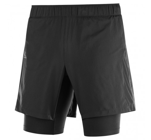 Agile Twinskin Short M Men Trousers & Shorts Zwart