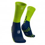 Compressport MID Compression Socks Uni Compressie Blauw-groen