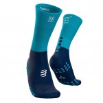 Compressport MID Compression Socks Uni Compressie Blauw