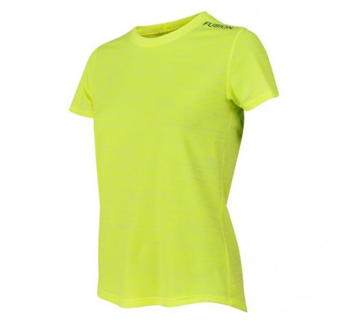 Fusion WMS C3 T-Shirt  Dames Shirts & Tops Geel  