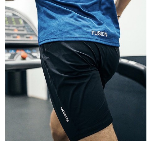 Fusion C3 Run Shorts Men Trousers & Shorts Zwart - Trailrunshop