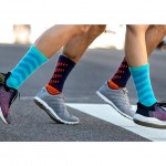 Injinji Ultra Run Crew  Uni Socks Blauw