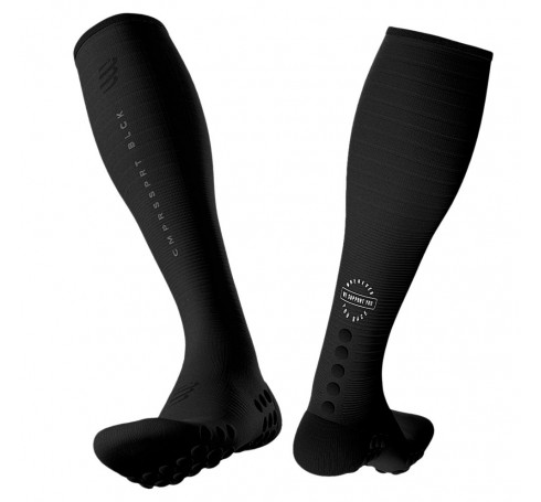 Compressport Full Socks Oxygen  Uni Compression Zwart