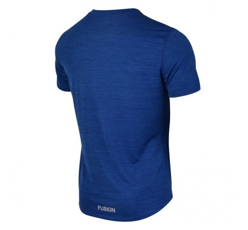 Fusion C3 T-Shirt Heren Shirts & Tops Blauw