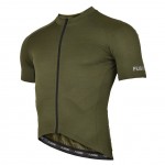 Fusion C3 Cycling Jersey Uni Shirts & Tops Groen