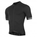 Fusion M C3+ Cycling Jersey Heren Shirts & Tops Zwart