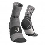 Compressport Shock Absorb Socks Uni Sokken Grijs