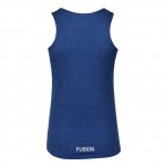 Fusion WMS C3 Singlet Dames Shirts & Tops Blauw