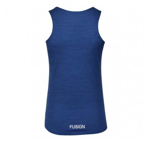 Fusion WMS C3 Singlet Women Shirts & Tops Blauw