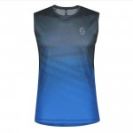 Scott Trail Run Tank M Heren Shirts & Tops Blauw